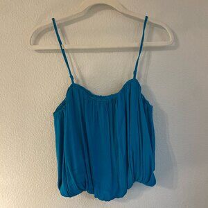 Naked Zebra Blue Top